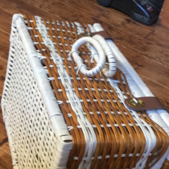 Vintage antique collector basket carry all artist farmer’s market boho decor - Picture 11 of 12